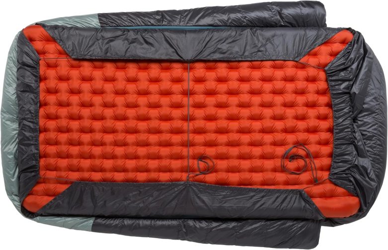 Big Agnes King Solomon 20°F Doublewide Sleeping Bag, 2-Person Down Fill Sleeping Bag with Double Zipper Entry, Zip-Off Quilt, Pad Attachment System - Image 4