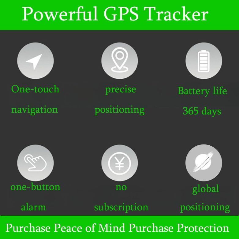 No Subscription No Sim Card GPS Tracker for Vehicles Mini GPS Tracker Compatible with iOS and Android Real Time Global Cars Pets or Keys - Image 5