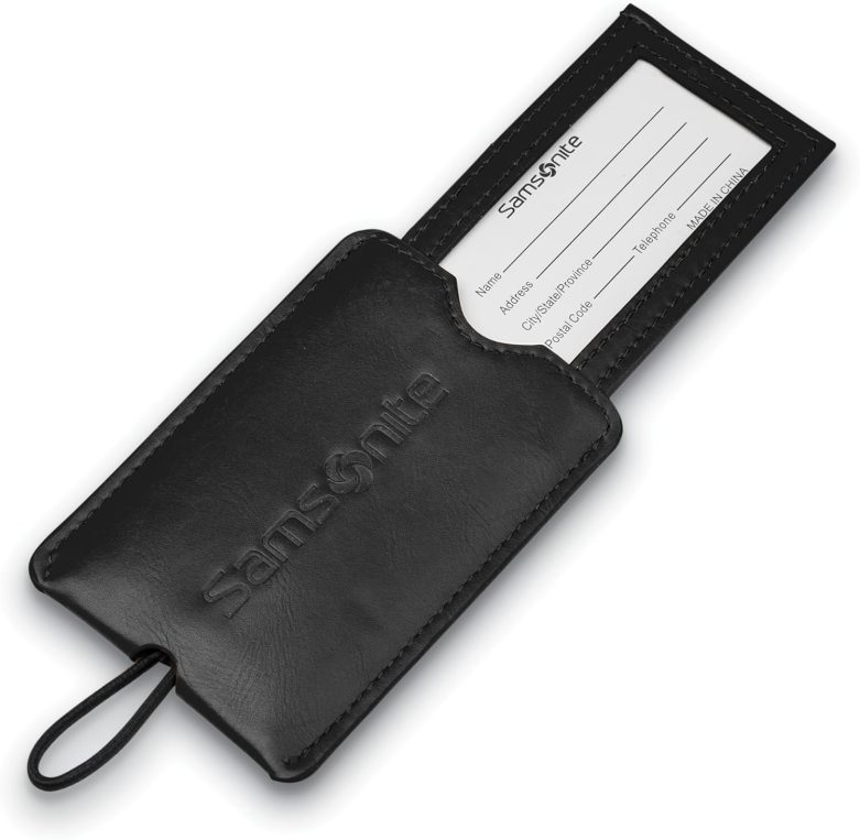 2-Pack Vinyl ID Tags, Black - Image 3